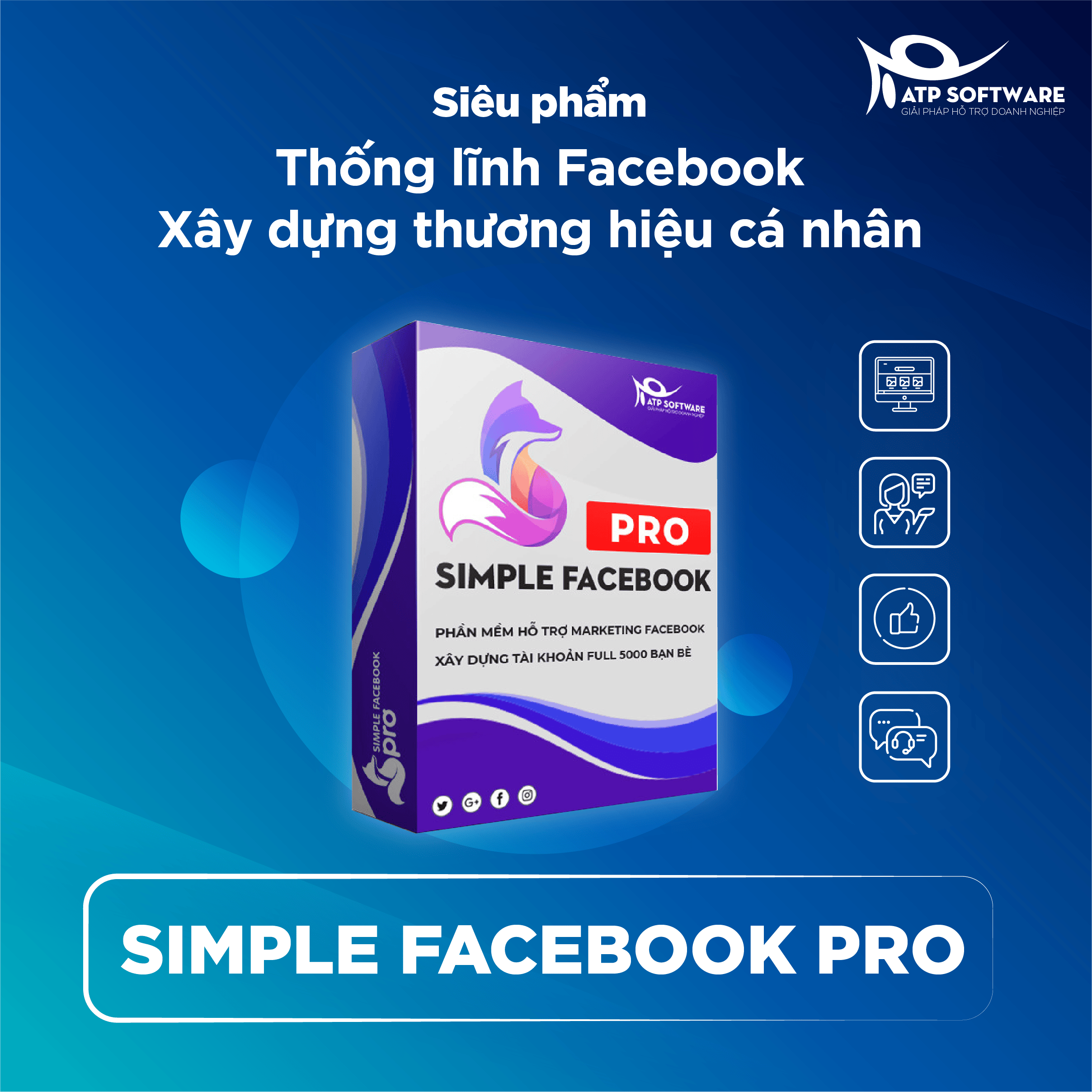 Phần mềm tự động kết bạn với thành viên nhóm Facebook - Simple Facebook Pro