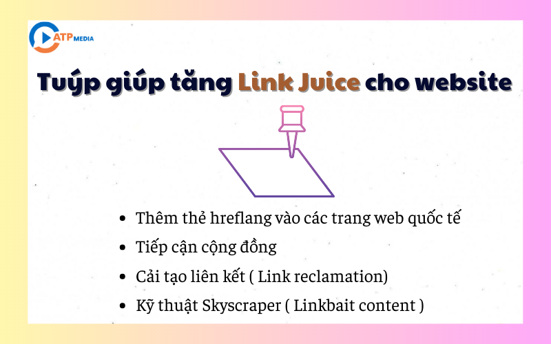 Tuýp Giúp Tăng Link Juice Cho Website